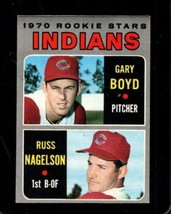 1970 Topps #7 Gary BOYD/RUSS Nagelson Ex (Rc) Indians Indians Rookies *X104476 - £0.78 GBP