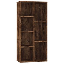Modern Wooden Open Rectangular Bookcase Book Cabinet With 7 Storage Comp... - £54.45 GBP+