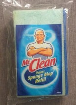 New! Sealed Mr. Clean Deluxe Sponge Floor Mop with Scrubber Strip Refill... - $12.59
