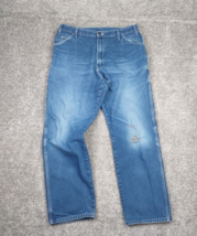 Dickies Carpenter Jeans Men 36x30 Blue Denim Relaxed Fit Distressed Work... - £19.54 GBP