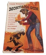 Montana Gun by Louis Trimble Pulp Action Western Hillman Books Paperback... - $256.37 MXN