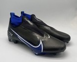Nike Vapor Edge Pro 360 Black/Blue Football Cleats CV6345-002 Men&#39;s Size 12 - $159.95
