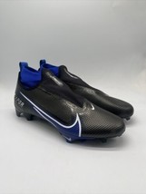 Nike Vapor Edge Pro 360 Black/Blue Football Cleats CV6345-002 Men&#39;s Size 12 - £125.82 GBP