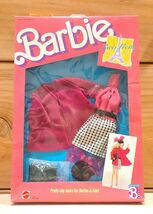 1988 Barbie Paris Pretty Fashions #1908 Polka Dot and Houndstooth Set W/... - €36,43 EUR