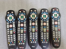 Lot of 5 Verizon FiOS VZ P265v RC Replacement TV Remote Control - £18.43 GBP