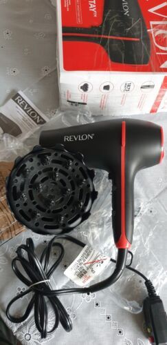 Revlon Smoothstay Coconut Oil Infused Hair Dryer - Concentrater Comb Is ... - $12.19