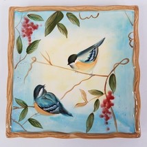 Cracker Barrel Plate 8” Appetizer Salad Robin Birds Susan Winget Nature ... - £11.92 GBP