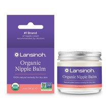 Lansinoh Organic Nipple Butter, Nipple Cream Safe for Breastfeeding Baby, - $8.90