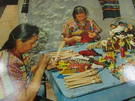 Vintage Artisans San Antonio Arroz Atitlan Guatemala Postcard 50030 - £9.33 GBP