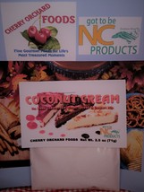 Coconut Cream Dessert Mix (2 mixes) fruit dips cheesecake cream pies spreads - $13.29