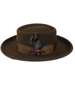 Men Bruno Capelo Hat Australian Wool Crushable Wide Brim GAMBLER GAM101 ... - £57.36 GBP