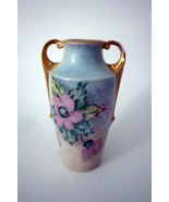 Porzellanfabrik Wehinger c1920 Beautiful Polychrome Decorated Rose Vase ... - £33.87 GBP