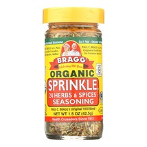 Bragg - Seasoning - Organic - Bragg - Sprinkle - Natural Herbs And Spices - 1.5  - £67.50 GBP