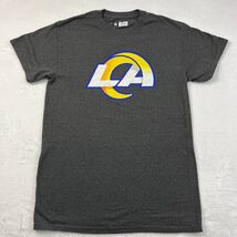 Los Angeles LA Rams Shirt Mens Black Small NFL Team Apparel Short Sleeve S - €7,61 EUR