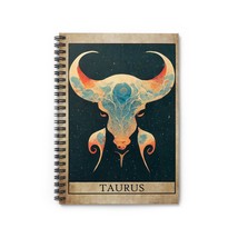 Taurus Notebook ~ Witchy Journal, Witchcraft, Dreams, Manifesting, Zodiac, Praye - £14.93 GBP