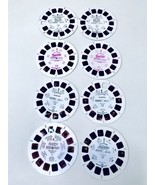 View Master &#39;90s Stereo Reels Bundle Of 8 Disney 101 Dalmatians Snow Whi... - £11.68 GBP