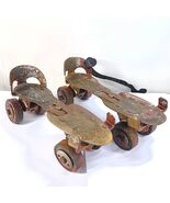 Vintage Union Hardware Company Roller Skates Metal rusty decor display 1... - €23,14 EUR