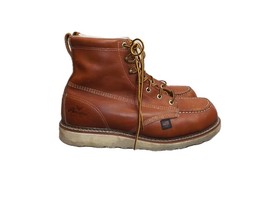 Thorogood 804-4200 Men&#39;s 6&quot; Leather Moc Steel Safety Toe Work Boots Size 11 EE - $148.50