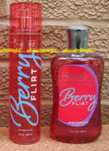 BERRY FLIRT Bath Body Works The Sweethearts Fragrance Mist Shower Gel - £40.06 GBP