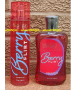 BERRY FLIRT Bath Body Works The Sweethearts Fragrance Mist Shower Gel - £39.28 GBP