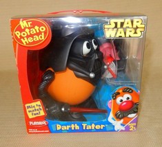 Cool 2004 Star Wars Mr. Potato Head Darth Tater Playskool NIB Darth Vader spoof - $25.00