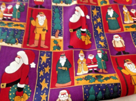 Material Fabric Christmas Moda Santa Father Clothes by Cynthia Young 2 yards 45&quot; - £15.64 GBP