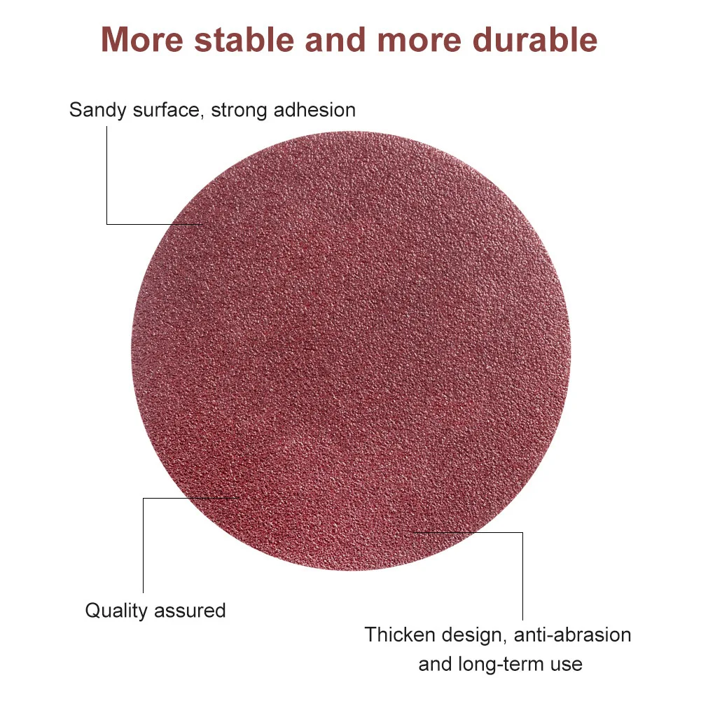 NEW 10PCS Sanding Grit 5 inch 125mm Sandpaper Disc 60-2000 Tools Accesso... - $174.51