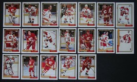 1992-93 Topps Calgary Flames Team Set of 19 Hockey Cards - £3.14 GBP