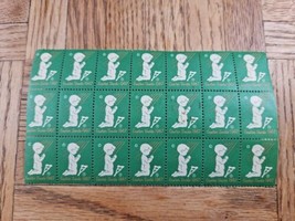Easter Seal 1967 Stamp Block (24) - £2.97 GBP