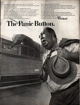 Whirlpool Window Air Conditioner &quot;Panic Button&quot; 1968 Print Ad Ephemera c4 - £19.16 GBP