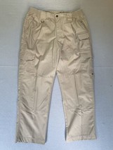 Propper Tactical Pants 38x30 Tan Cargo Reinforced Knee Coated WorkwearTa... - £5.53 GBP