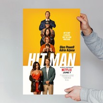 HIT MAN movie poster Promo Version Glen Powell 2024 Netflix Film Poster Wall Art - £8.55 GBP+