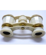 Antique Theater Binoculars Brass &amp; Bakelite, Circa 1900, Original Leathe... - $119.87 CAD