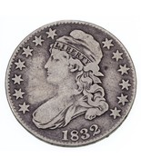 1832 50C Buste Demi Dollar En Bon + État, Naturel Couleur, VG Obverse - $1,932.34 MXN