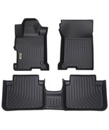 OREALTREND Floor Mats  for Honda Accord 9th 2013-2017 Black TPE All-Weather - $139.99