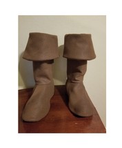 Boot SHOE COVERS Pirate, Prince Charming, Jedi, Riding boots in Brown, B... - £18.11 GBP+