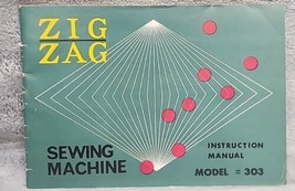 Vintage Singer Zig Zag Sewing Machine Model #303 Manual - $9.49
