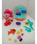 My Little Pony Pinkie Pie Mermaid Under the Sea Cafe playset seashell tr... - $9.89