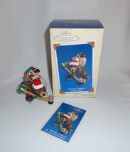 2005 Hallmark Keepsake Ornament Hockey Thrills Nick and Christopher #2 in Series - £8.09 GBP