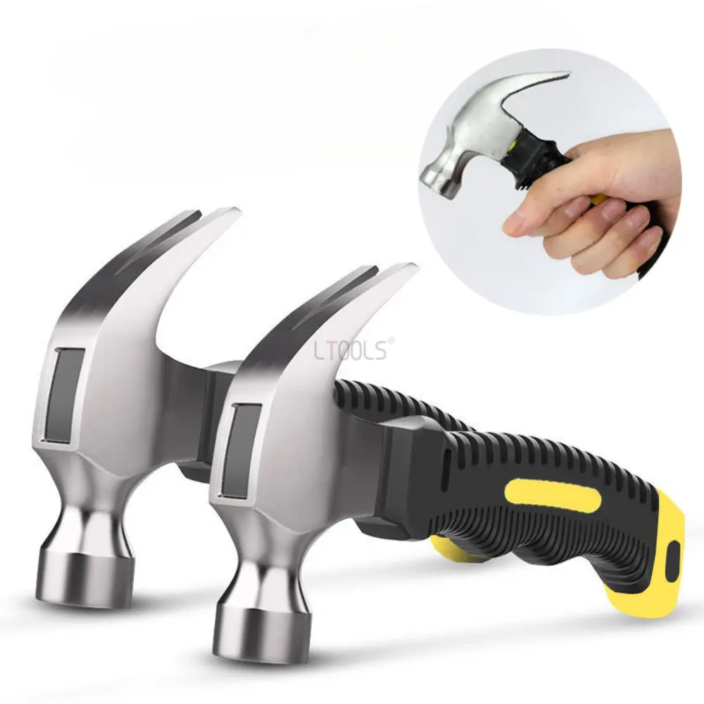 Mini Hammer Nail Claw Hammers Ergonomic Handle Small Portable Hand Tools Vehicle - £14.18 GBP+