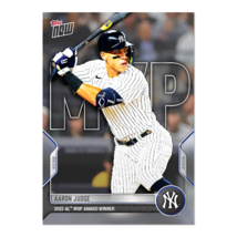 2022 Topps Now OS38 Aaron Judge Al Mvp Award Winner Ny New York Yankees! - £6.80 GBP