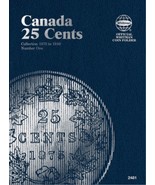 Canada 25 Cents No. 1, 1870-1910, Whitman Coin Folder - $12.89 CAD