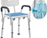 Medokare Shower Chair with Rails - White - £37.35 GBP