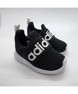 adidas Infant Lite Racer Adapt 4.0 Shoe Black White GW2778 Size 4K New - $33.97 CAD