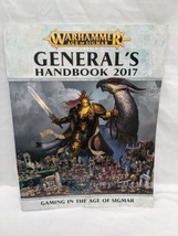 Warhammer Age Of Sigmar Generals Handbook 2017 - £16.83 GBP