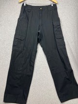 5.11 Tactical Series Pants Cargo Canvas Straight Leg Mens 34 x 32 Outdoor - $38.88