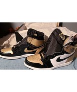 Nike Air Jordan 1 Retro OG NRG High Gold Toe - SIZE 11 - BRAND NEW IN BOX! - €405,33 EUR