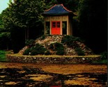 Buddha Temple Chinese Gardens Avery Island Louisiana LA UNP Chrome Postc... - $4.04