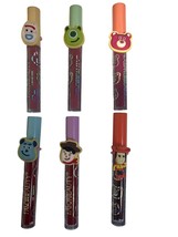 Favor Beauty x Pixar / Monsters Inc / Toy Story Lip Gloss - Red/Pink - Set of 6 - £11.71 GBP