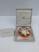 1973 Franklin Mint Sterling Silver Christmas Ornament w Box and COA - £49.53 GBP